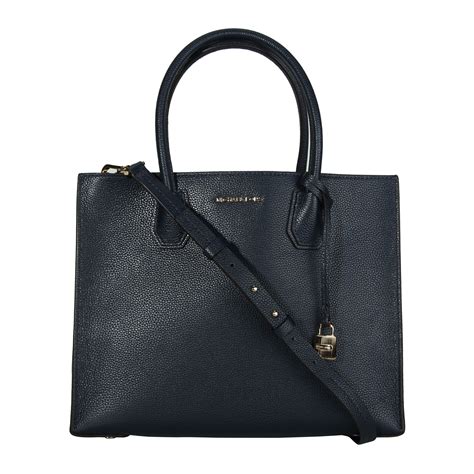 michael kors blue tote handbag|Michael Kors navy blue tote.